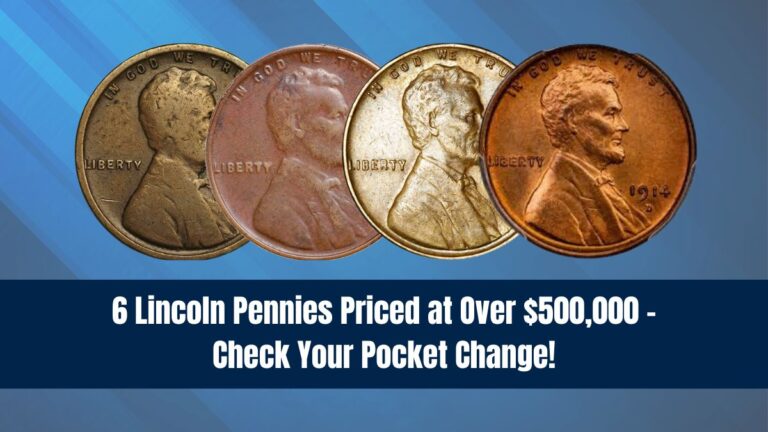 6 Lincoln Pennies Priced at Over $500,000 – Check Your Pocket Change!