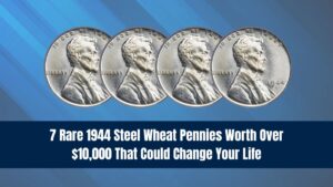 7 Rare 1944 Steel Wheat Pennies Worth Over $10,000 That Could Change Your Life