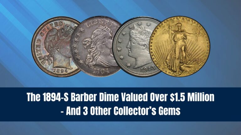 The 1894-S Barber Dime Valued Over $1.5 Million – And 3 Other Collector’s Gems